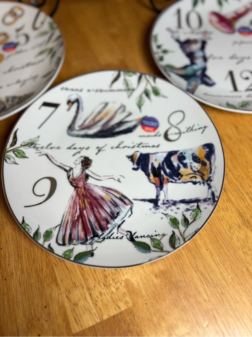 Better Homes & Gardens 12 Days of Christmas Plate Ser